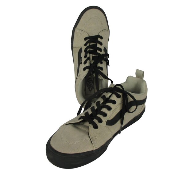 Vans Filmore Sneakers skate trainers shoes canvas taupe / black Men's Size 9 $77 - Picture 7 of 8